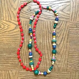 🍒SOURCE UNKNOWN Beaded Necklace Bundle